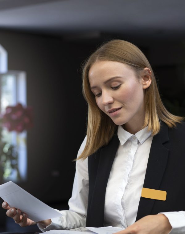 female-receptionist-work-elegant-suit